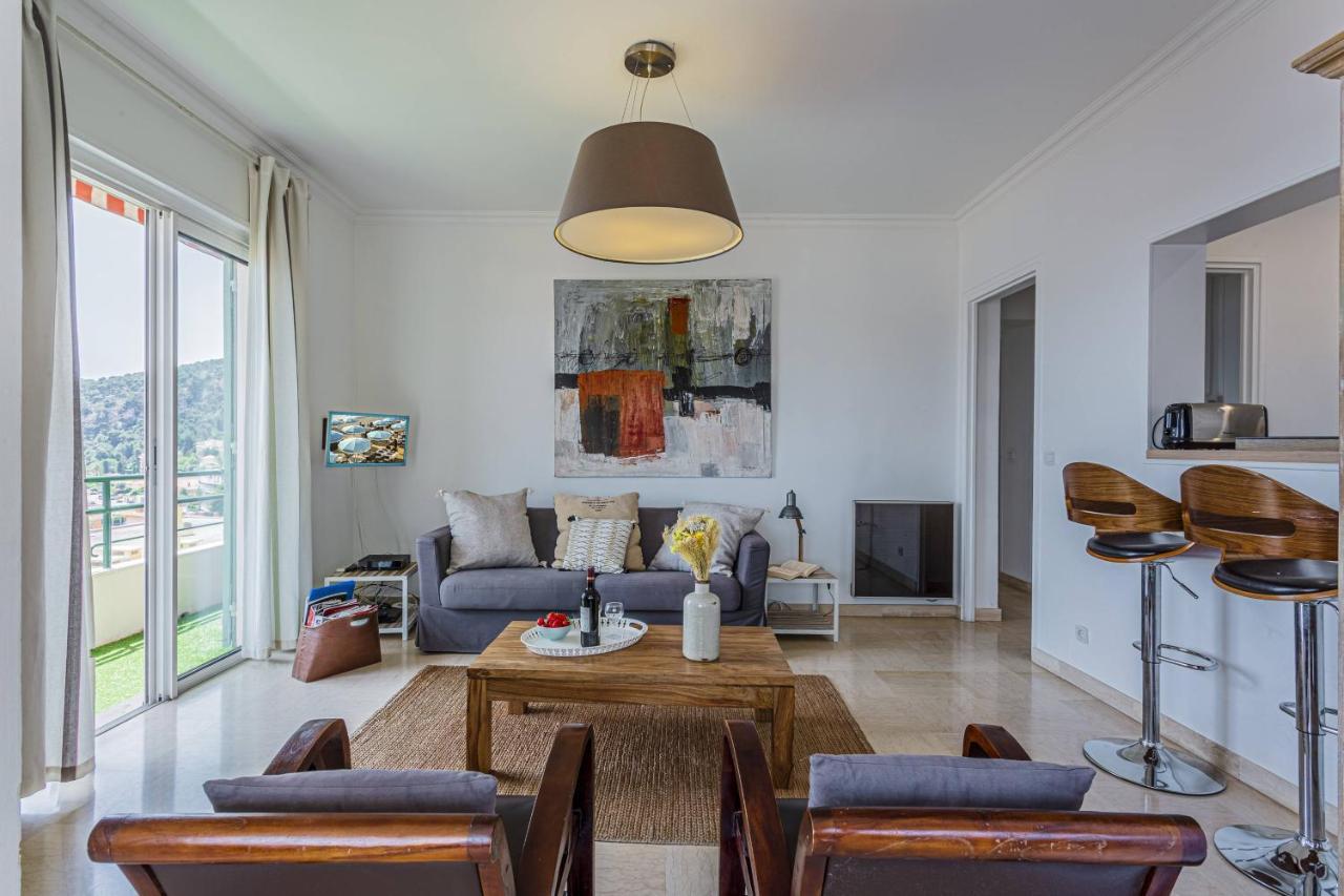 My Casa - Villefranche Cauvin - Panoramic Sea View Ac Exteriör bild